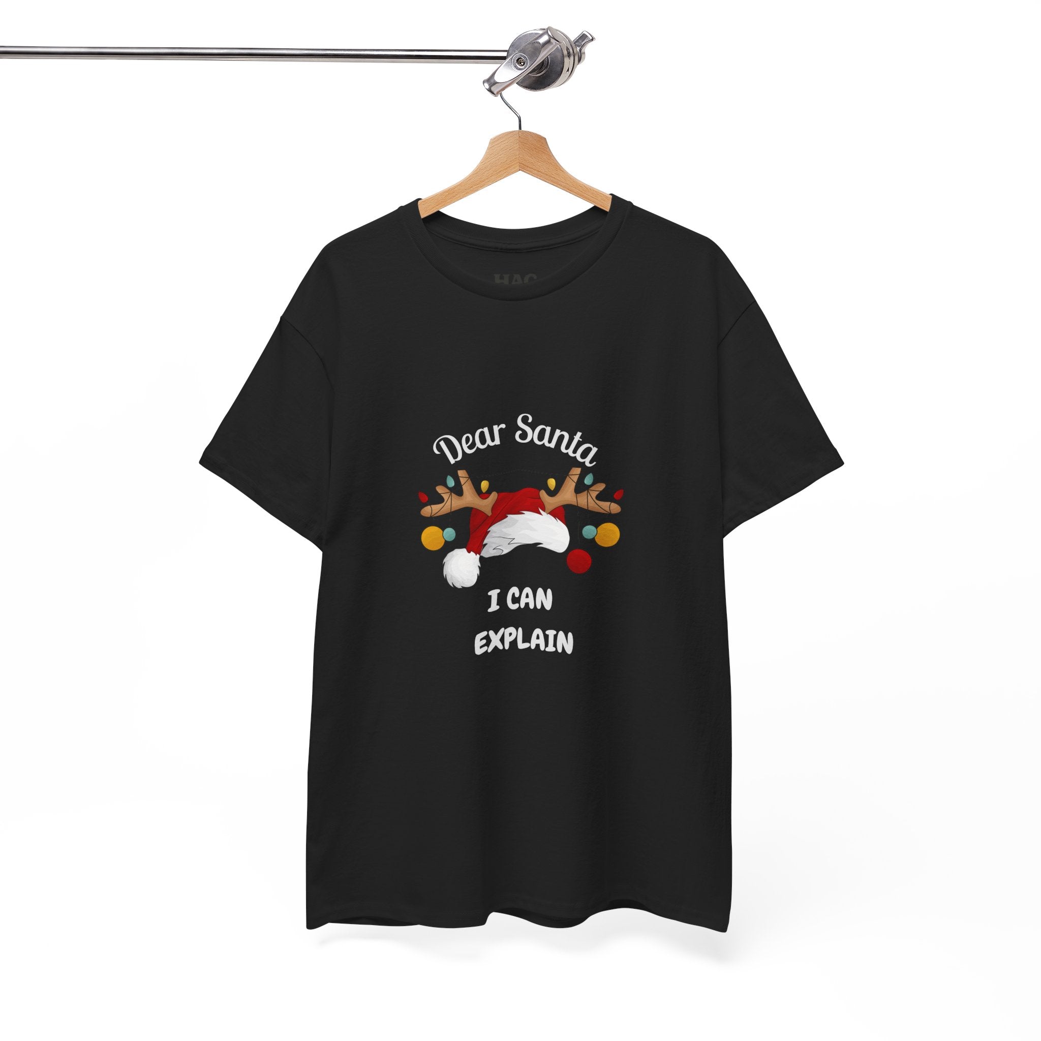 Dear Santa, I can explain, Fun Christmas Tee Shirt