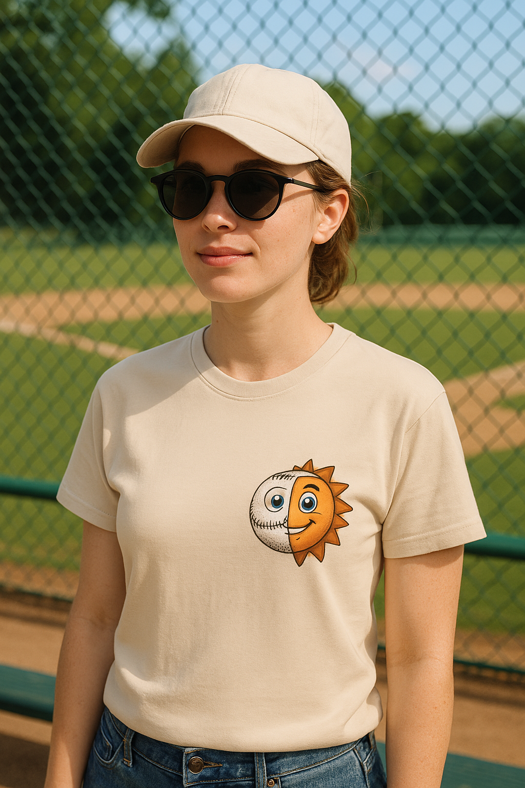 Sunny Days and Double Plays, Baseball Mom Shirts, Funny Baseball Shirt, T-ball Mom Tshirt, Baseball Gifts